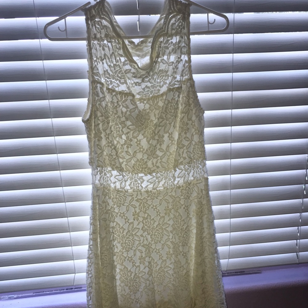 White Lace Dress